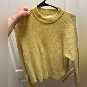 Yellow Sweater - Abercrombie and Fitch